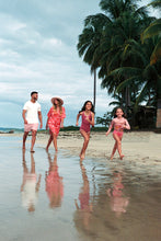 Carica l'immagine nel visualizzatore di Gallery, Image 06: Uv Line Une Pièce Fille Swimsuit Girl Marcela Fuchsia White Upf50+
