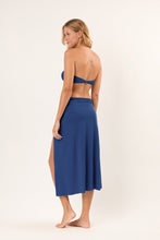 Carica l'immagine nel visualizzatore di Gallery, Model Back: Rio De Sol Jupe De Page Navy Long-Skirt-Knot
