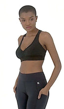 Carica l'immagine nel visualizzatore di Gallery, Product Front: Uv Line Fitness Haut Top Fit Sport Preto Upf50+
