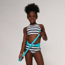 Carica l'immagine nel visualizzatore di Gallery, Image 04: Uv Line Deux Pièces Fille Bikini Set Listras Upf50+
