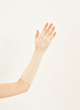 Carica l'immagine nel visualizzatore di Gallery, Model Back: Uv Line Gants Luva Longa Uni Bege

