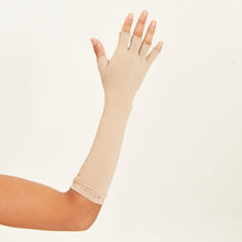 Carica l'immagine nel visualizzatore di Gallery, Image 02: Uv Line Gants Long Gloves Uni Chocolate Upf50+
