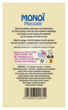 Carica l'immagine nel visualizzatore di Gallery, Product Back: Tevi Monoi Oils Monoi Massage Au Tamanu 120Ml
