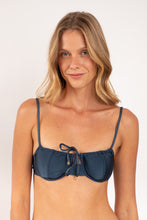 Carica l'immagine nel visualizzatore di Gallery, Gallery: Rio De Sol Haut Top Shimmer-Shark Balconet-Tie
