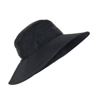 Carica l'immagine nel visualizzatore di Gallery, Product Front: Uv Line Chapeau Souple/Capeline Hat Lyon Nac L Fem Black Upf50+
