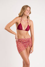 Carica l'immagine nel visualizzatore di Gallery, Image 05: Rio De Sol Jupe De Page Floral-Scales Mini Skirt Ruched

