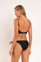 Carica l'immagine nel visualizzatore di Gallery, Model Back: Rio De Sol Bas Bottom Touch-Black Ibiza-Comfy
