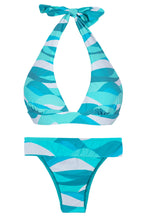 Carica l'immagine nel visualizzatore di Gallery, Product Front: Rio De Sol Ensemble Set Mayaguana Halter-Cos Rio-Cos
