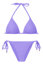 Carica l'immagine nel visualizzatore di Gallery, Product Front: Rio De Sol Ensemble Set Bora-Lavanda Tri-Inv Lacinho
