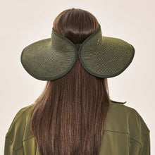 Carica l'immagine nel visualizzatore di Gallery, Model Back: Uv Line Visière Visor Siena Imp Fem Militar Green Upf50+
