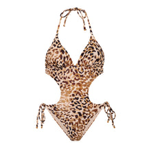 Carica l'immagine nel visualizzatore di Gallery, Product Front: Rio De Sol Une Pièce Leopard Trikini-Comfy
