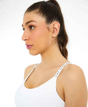 Carica l'immagine nel visualizzatore di Gallery, Image 02: Alto Giro Fitness Haut Top Bodytex Alcas Personalizadas Branco
