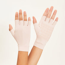Carica l'immagine nel visualizzatore di Gallery, Image 02: Uv Line Gants Short Gloves Anti-Aging Uni Nude Upf50+
