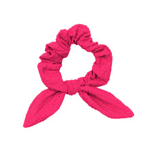 Carica l'immagine nel visualizzatore di Gallery, Product Front: Rio De Sol Chouchou Dots-Virtual-Pink Scrunchie

