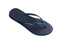 Carica l'immagine nel visualizzatore di Gallery, Product Front: Havaianas Tongs Havaianas Slim Navy Blue
