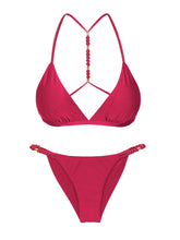 Carica l'immagine nel visualizzatore di Gallery, Product Front: Rio De Sol Ensemble Set Shimmer-Desejo Tri-Fixo-Noa Cheeky-Noa
