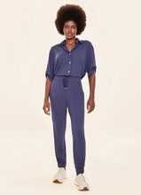 Carica l'immagine nel visualizzatore di Gallery, Image 04: Uv Line Pantalon De Plage Pants Fem Basic Navy Blue Upf50+
