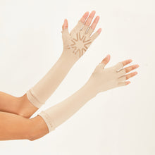 Carica l'immagine nel visualizzatore di Gallery, Image 05: Uv Line Gants Long Gloves Uni Chocolate Upf50+
