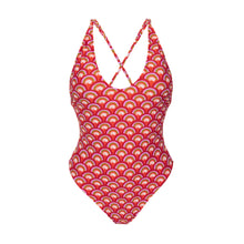 Carica l'immagine nel visualizzatore di Gallery, Product Front: Rio De Sol Une Pièce Floral-Scales Sunny
