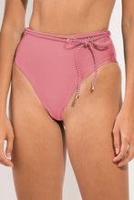 Carica l'immagine nel visualizzatore di Gallery, Gallery: Rio De Sol Bas Bottom Shimmer-Confetti Belted-High-Waist

