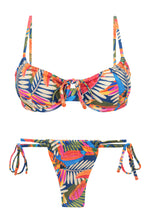 Carica l'immagine nel visualizzatore di Gallery, Product Front: Rio De Sol Ensemble Set Jungle Balconet-Tie Pipa
