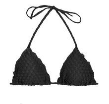 Carica l'immagine nel visualizzatore di Gallery, Product Front: Rio De Sol Haut Top Kiwanda Preto Frufru
