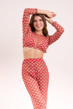Carica l'immagine nel visualizzatore di Gallery, Image 10: Rio De Sol Pantalon De Plage Floral-Scales Pants Lana
