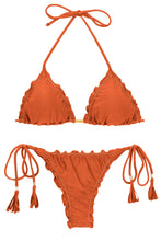 Carica l'immagine nel visualizzatore di Gallery, Product Front: Rio De Sol Ensemble Set Paprica Frufru-Fio
