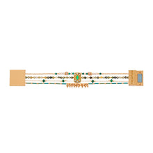 Carica l'immagine nel visualizzatore di Gallery, Image 03: Hipanema Bracelet Cuff Karmelia Green Hipenema

