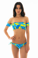 Carica l'immagine nel visualizzatore di Gallery, Image 06: Rio De Sol Haut Top Palmeira Azul Off Shoulder
