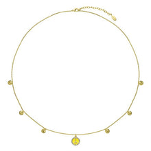 Carica l'immagine nel visualizzatore di Gallery, Model Front: Hipanema Collier Serenity Yellow Hipanema
