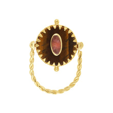 Carica l'immagine nel visualizzatore di Gallery, Model Front: Hipanema Bague Miamor Amber Hipanema
