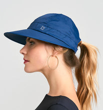 Carica l'immagine nel visualizzatore di Gallery, Image 02: Uv Line Casquette Visor Nice Fem Navy Blue Upf50+
