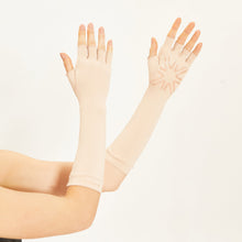Carica l'immagine nel visualizzatore di Gallery, Image 05: Uv Line Gants Long Gloves Uni Beige Upf50+
