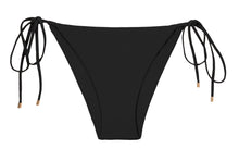 Carica l'immagine nel visualizzatore di Gallery, Product Front: Rio De Sol Bas Bottom Nero Lacinho
