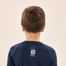 Carica l'immagine nel visualizzatore di Gallery, Image 04: Uv Line T-Shirt Acqua Qr Code Marinho Upf50+
