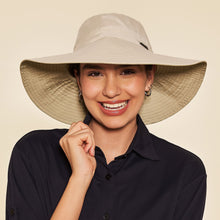 Carica l'immagine nel visualizzatore di Gallery, Image 04: Uv Line Chapeau Souple/Capeline San Diego Areia Kaki Upf50+
