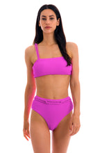 Carica l'immagine nel visualizzatore di Gallery, Model Front: Rio De Sol Bas Bottom St-Tpz-Pink Hotpant-High
