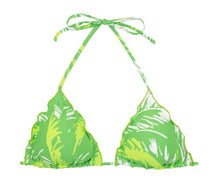 Carica l'immagine nel visualizzatore di Gallery, Product Front: Rio De Sol Haut Top Green-Palms Frufru
