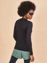 Carica l'immagine nel visualizzatore di Gallery, Image 04: Uv Line T-Shirt Longsleeve Fem Skin Infratherm Preto Upf50+
