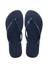 Carica l'immagine nel visualizzatore di Gallery, Image 03: Havaianas Tongs Havaianas Slim Navy Blue
