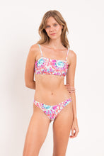 Carica l'immagine nel visualizzatore di Gallery, Image 07: Rio De Sol Ensemble Set Splash Bandeau-Reto Highleg
