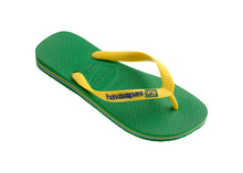 Carica l'immagine nel visualizzatore di Gallery, Product Front: Havaianas Tongs Havaianas Brasil Logo Green
