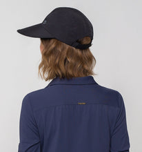 Carica l'immagine nel visualizzatore di Gallery, Model Back: Uv Line Casquette Visor Capri Colors Nac Fem Black Upf50+

