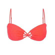 Carica l'immagine nel visualizzatore di Gallery, Product Front: Rio De Sol Haut Top Malibu-Folia Bandeau-Iris
