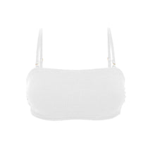 Carica l&#39;immagine nel visualizzatore di Gallery, Top Sand-White Bandeau-Reto
