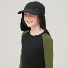 Carica l'immagine nel visualizzatore di Gallery, Image 02: Uv Line Casquette Legionario Teens Preto Upf50+
