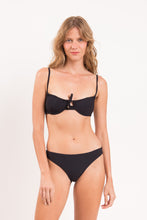 Carica l'immagine nel visualizzatore di Gallery, Model Front: Rio De Sol Bas Bottom Dots-Black Essential-Comfy
