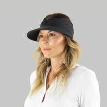Carica l'immagine nel visualizzatore di Gallery, Image 02: Uv Line Visière Visor Granada Eva Fem Matte Black Upf50+
