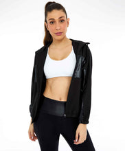 Carica l'immagine nel visualizzatore di Gallery, Image 05: Alto Giro Fitness Haut Jaqueta Tecnospan Recortes Preto
